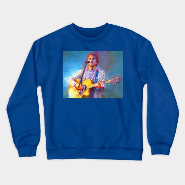 Damien Rice Crewneck Sweatshirt by IconsPopArt